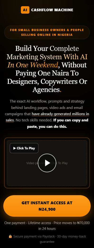 AI funnel screenshot 1